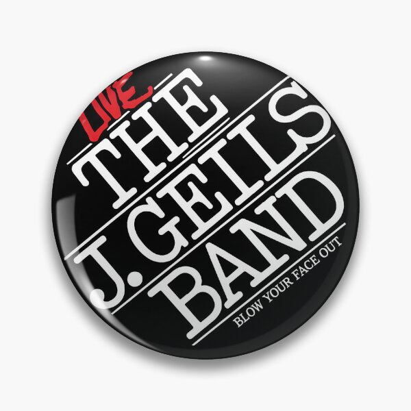 Artikelvorschau, Die J. Geils Band entworfen und verkauft von BlockyBlooms.
