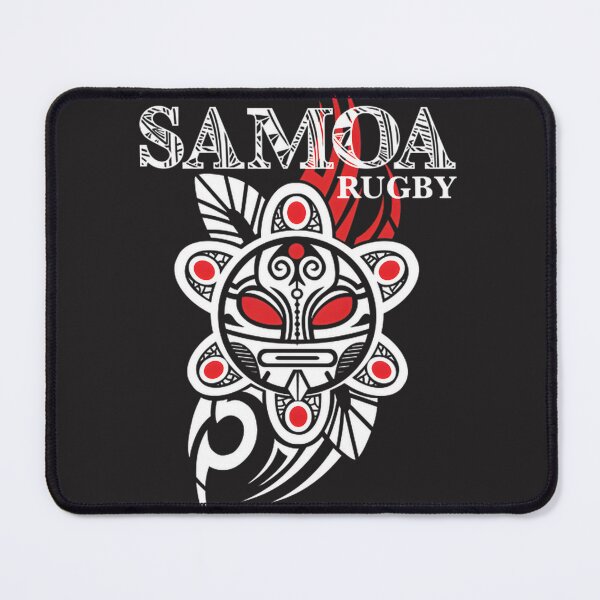 Item preview, Samoan Tribal Tattoo Mask Art - Samoa Rugby Fan Pride Heritage Graphic | Perfect Gift For You And Friends designed and sold by NanoB.
