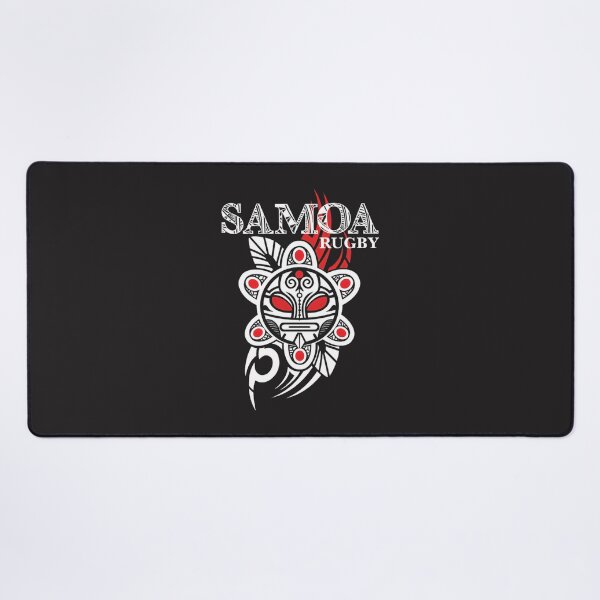 Item preview, Samoan Tribal Tattoo Mask Art - Samoa Rugby Fan Pride Heritage Graphic | Perfect Gift For You And Friends designed and sold by NanoB.