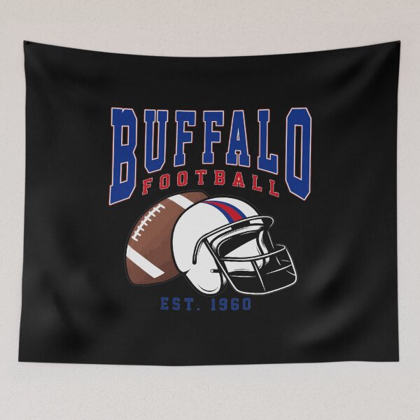 Item preview, Buffalo Football Vintage Est 1960 designed and sold by Arunacha.