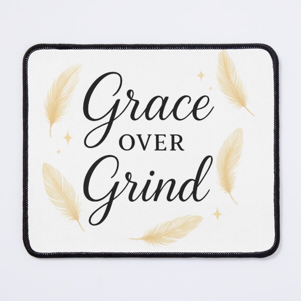 Item preview, Grace Over Grind Christian Faith designed and sold by AlphaPODMonkey.