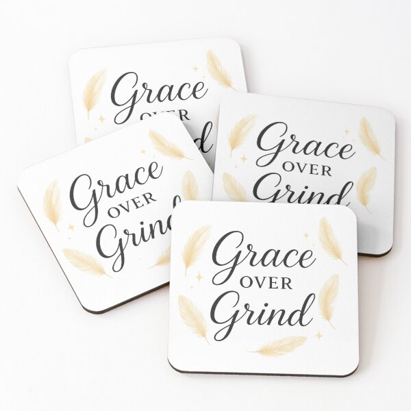 Item preview, Grace Over Grind Christian Faith designed and sold by AlphaPODMonkey.