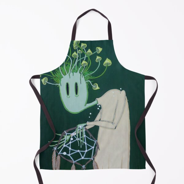 Item preview, Mushroom Watering Can | Whimsical Surreal Ghost Art designed and sold by WonderwildArt.