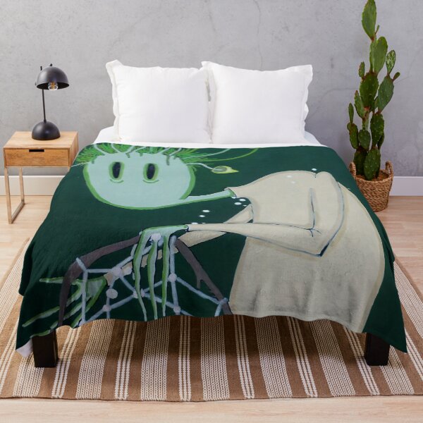 Item preview, Mushroom Watering Can | Whimsical Surreal Ghost Art designed and sold by WonderwildArt.