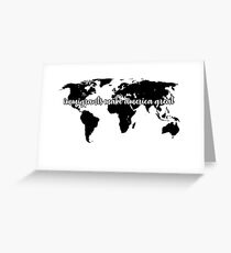 Immigrants Make America Great Greeting Card