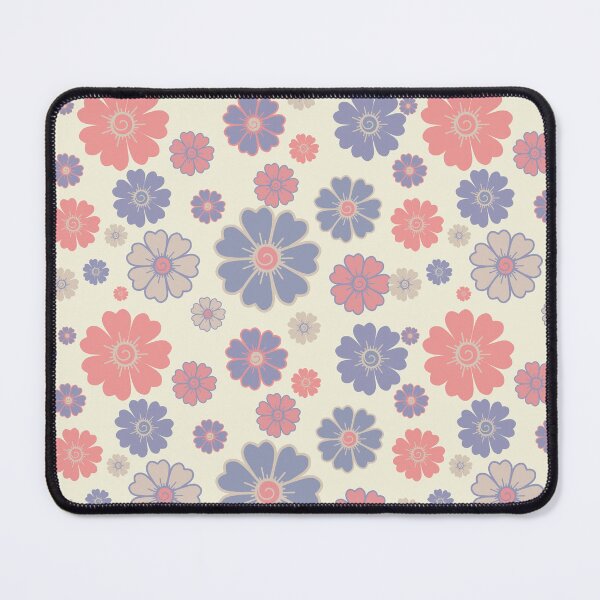 Item preview, Pink and Blue Flowers Seamless Pattern designed and sold by prapapon.