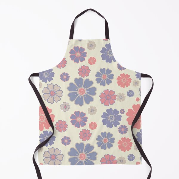 Item preview, Pink and Blue Flowers Seamless Pattern designed and sold by prapapon.