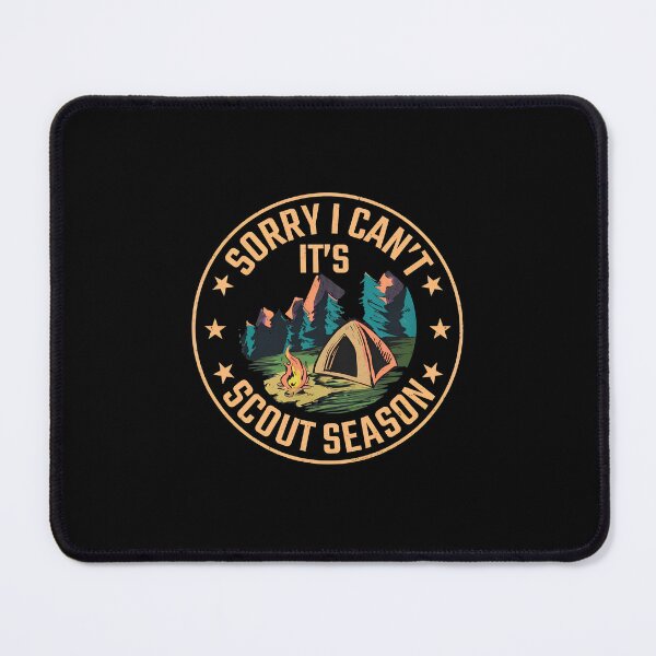 Item preview, Sorry I Cant Its Scout Season Camping Nature Retro Emblem designed and sold by hylandlmmusco.