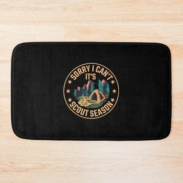 Item preview, Sorry I Cant Its Scout Season Camping Nature Retro Emblem designed and sold by hylandlmmusco.