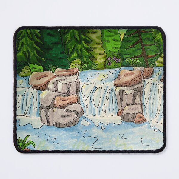 Item preview, Sunrise at Vermillion Falls designed and sold by naturetimes.