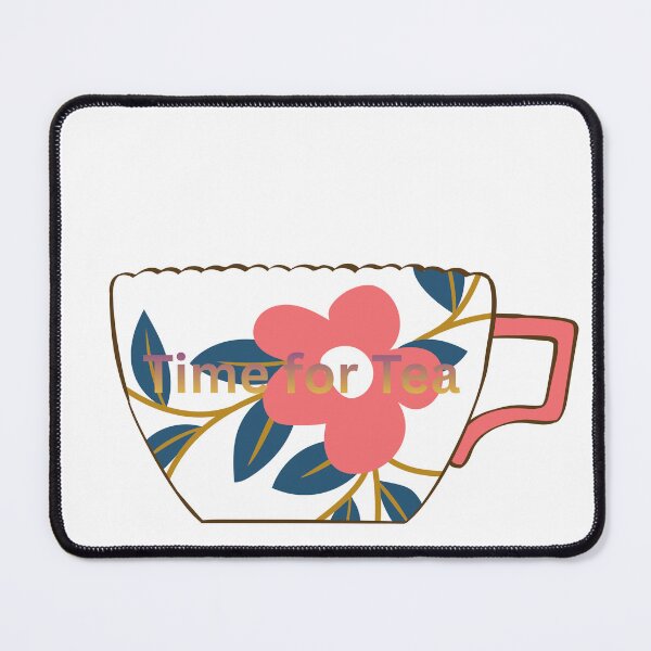 Item preview, Time for Tea Floral Cup Illustration designed and sold by SoukaArtStore.