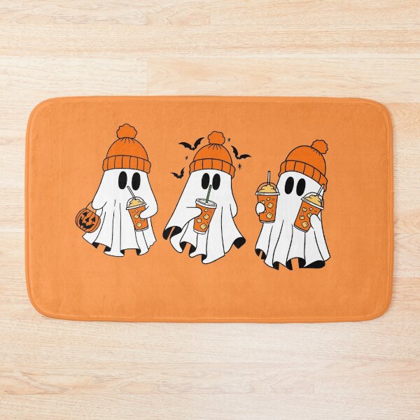 Item preview, Halloween Ghosts Drinking Coffee, Spooky Season  designed and sold by H3ll-Ash-Studio.