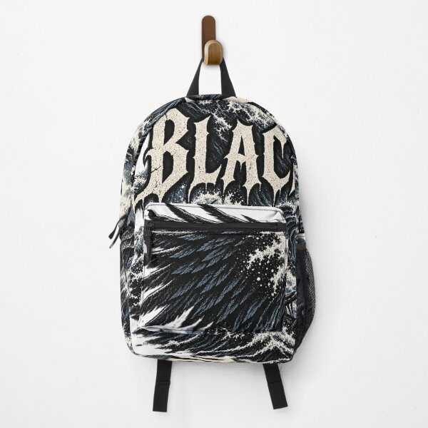 Aperçu de l'œuvre Black Tide Gothic Raven Wave créée et vendue par S06PMarketing.