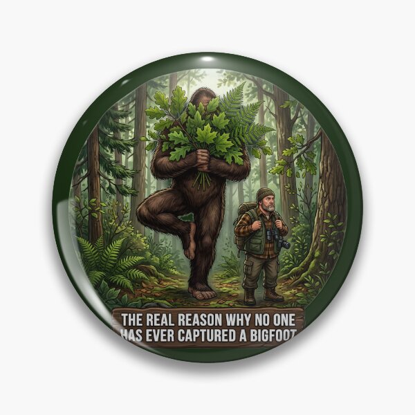 Item preview, Bigfoot Yoga Tree Pose designed and sold by The She Shed.