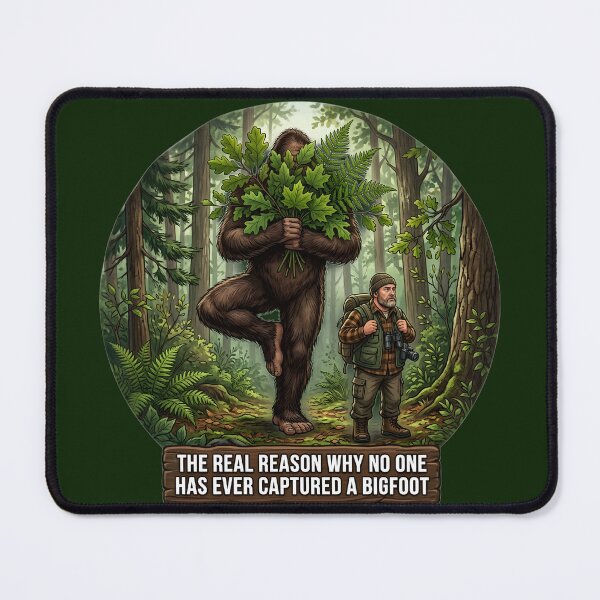 Item preview, Bigfoot Yoga Tree Pose designed and sold by The She Shed.