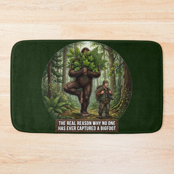 Item preview, Bigfoot Yoga Tree Pose designed and sold by The She Shed.