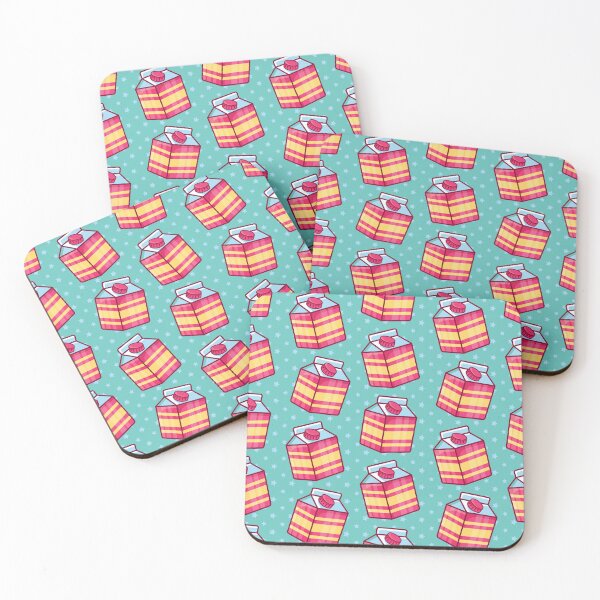 Item preview, Milk Box Seamless Pattern Dairy Design designed and sold by werezu.