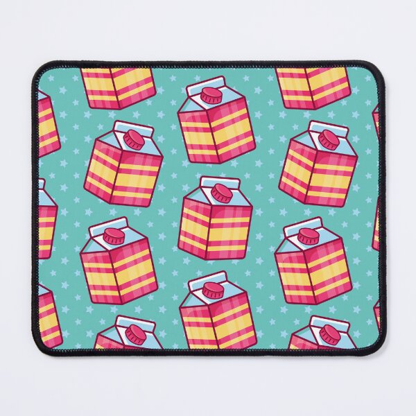 Item preview, Milk Box Seamless Pattern Dairy Design designed and sold by werezu.