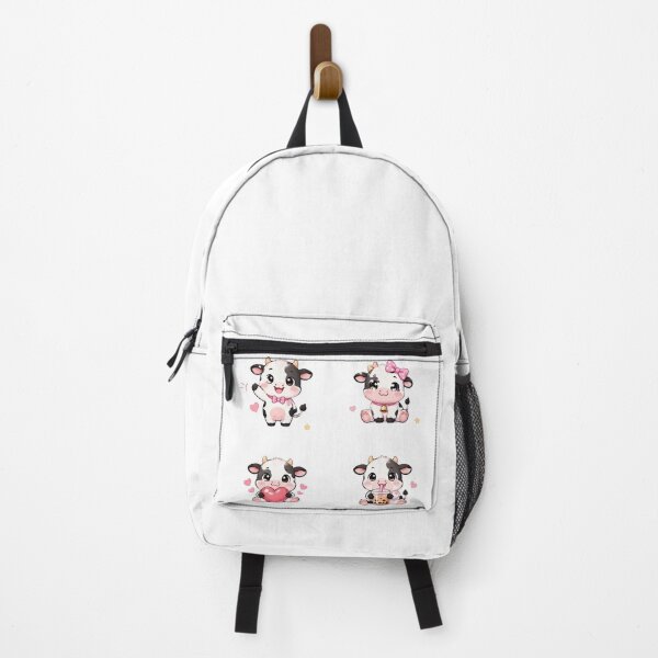 Item preview, Cute Kawaii Cow, Funny Cow Set designed and sold by graphic-genie.