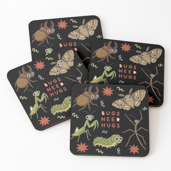 Item preview, Cute Insect Friends, Bugs Need Hugs designed and sold by nasr-say.