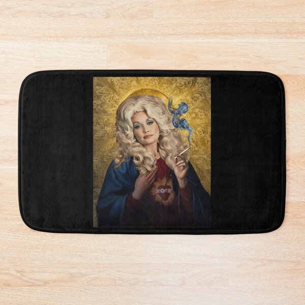 Item preview, Saint Dolly Parton Smoking Retro 80s designed and sold by kareydiwanpro.