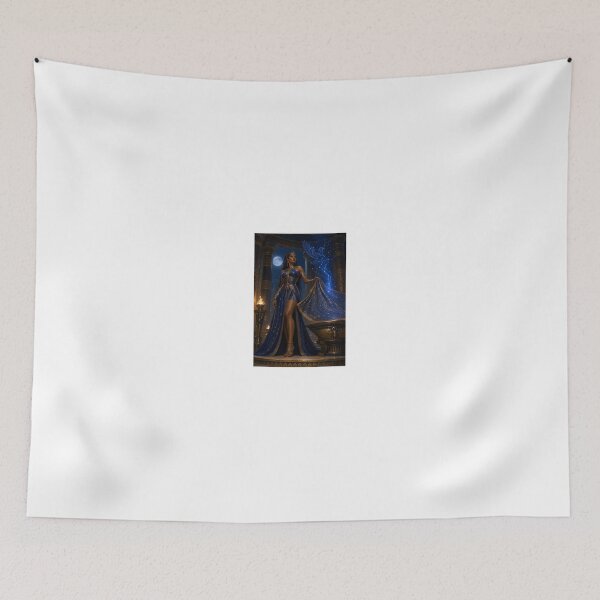 Item preview, Celestial Goddess with Blue Magic Spark designed and sold by CathryneDelamort.