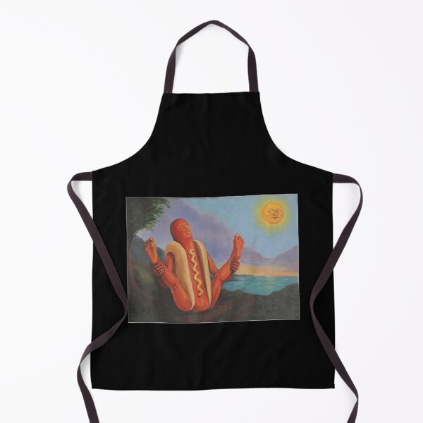 Item preview, Sunning Hotdog in The Sun Funny Hot Dog Yoga designed and sold by CrinoSwice.