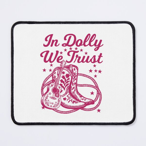 Item preview, In Dolly We Trust Country Music Retro 80s designed and sold by GinaGrave.