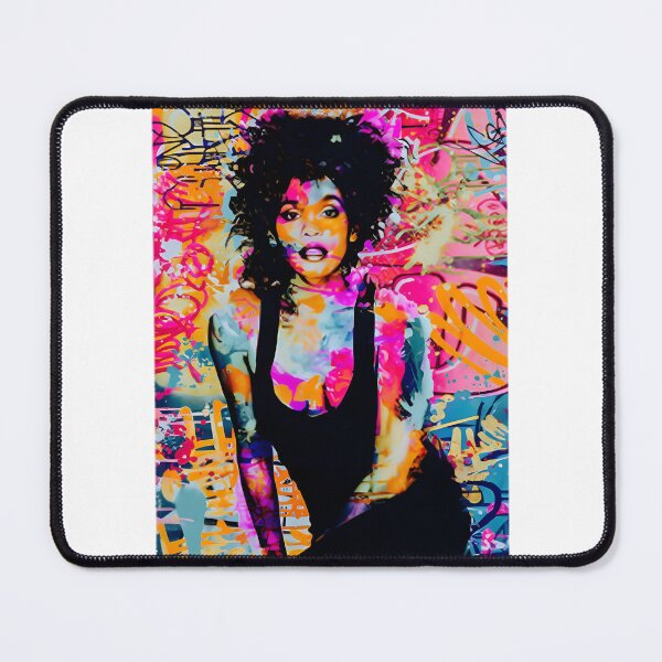 Item preview, Iconic 80S Pop Queen Watercolor Art - Legendary R&B Diva Colorful Paint Portrait | Best Gift designed and sold by yons1982.