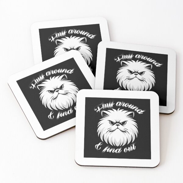 Item preview, Cat Kitten Fluff Around And Find Out Funny Graphic Tee-Shirt  designed and sold by lundyemely.
