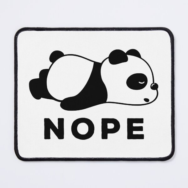 Item preview, Nope, Not Today - Lazy Bear Panda designed and sold by shileaavdy.