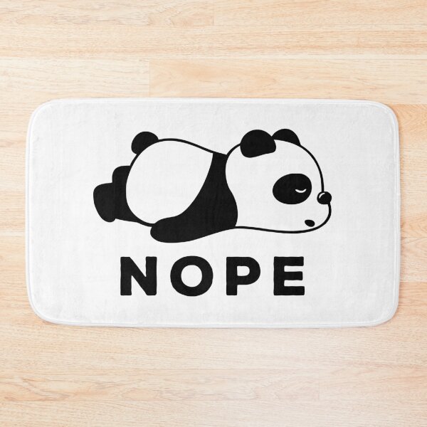 Item preview, Nope, Not Today - Lazy Bear Panda designed and sold by shileaavdy.