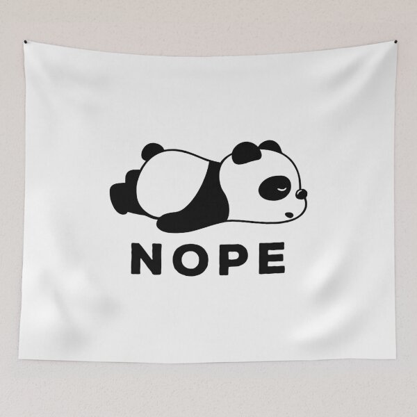 Item preview, Nope, Not Today - Lazy Bear Panda designed and sold by shileaavdy.