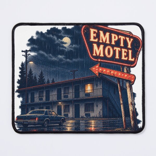 Item preview, Empty Motel Rainy Night designed and sold by S06PMarketing.