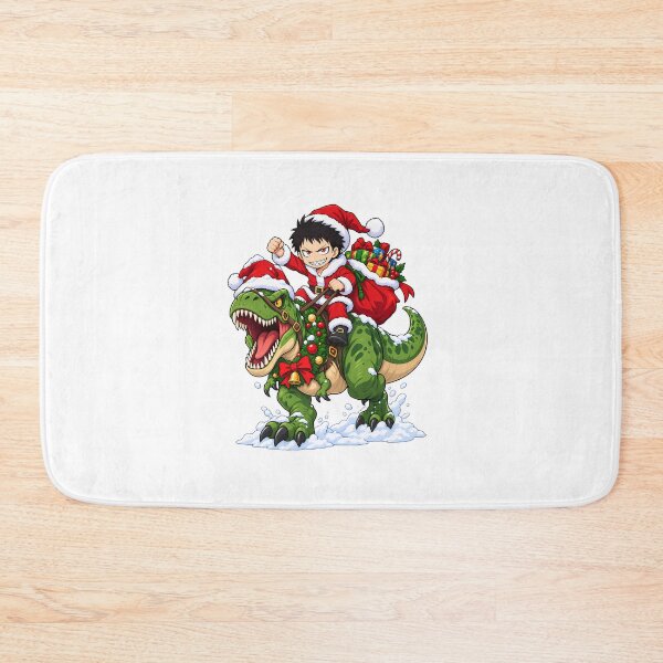 Item preview, Shinra Kusakabe Fire Force Christmas T Rex Ride designed and sold by Dashsopaner.