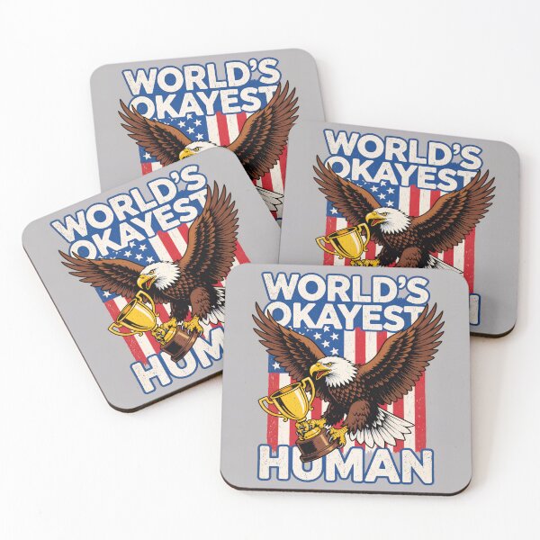 Item preview, World's Okayest Human designed and sold by Synthartik.