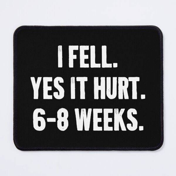 Item preview, Funny Broken Bone Arm - Yes It Hurt, I Feel designed and sold by shileaavdy.