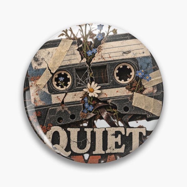 Item preview, Quiet Damage Cassette Flowers designed and sold by S06PMarketing.