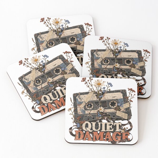 Item preview, Quiet Damage Cassette Flowers designed and sold by S06PMarketing.