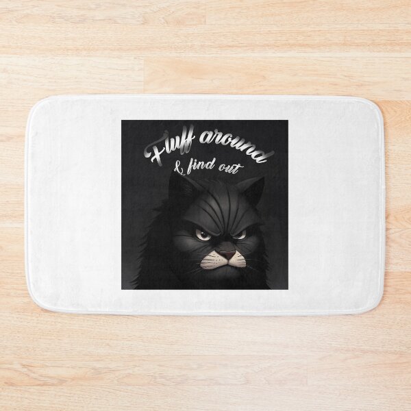 Item preview, Cat Kitten Fluff Around And Find Out Funny Graphic Tee-Shirt  designed and sold by lundyemely.
