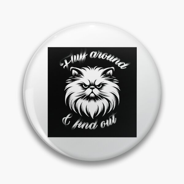 Item preview, Cat Kitten Fluff Around And Find Out Funny Graphic Tee-Shirt  designed and sold by lundyemely.