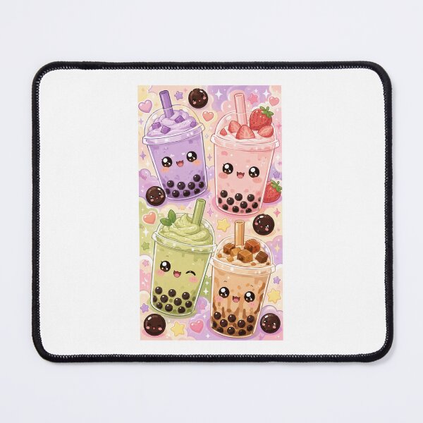 Item preview, Kawaii Boba Tea Party Phone Case designed and sold by RedRubyBubble.