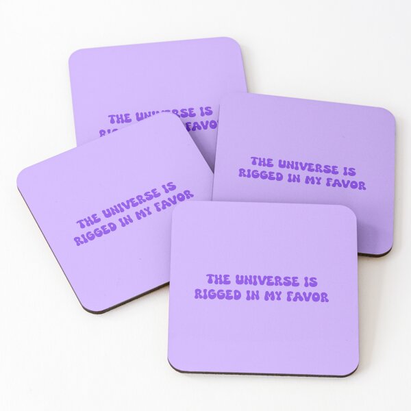 Item preview, The universe is rigged in my favor- manifestation positive affirmation designed and sold by SlimyFish.