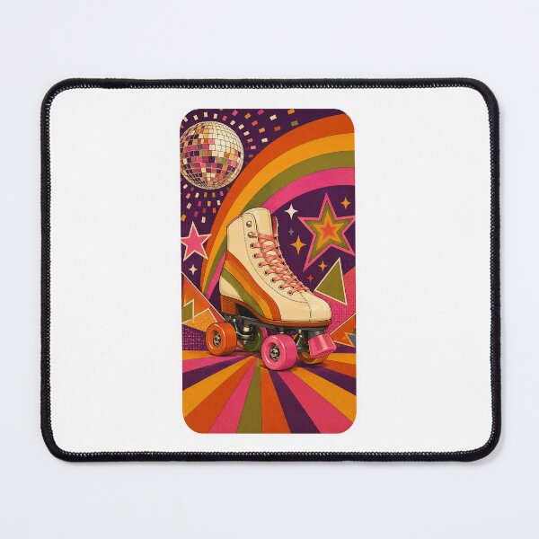 Item preview, Retro Roller Skating 70s Phone Case designed and sold by RedRubyBubble.