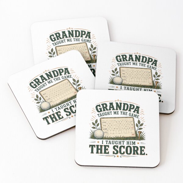 Item preview, Grandpa Taught Me The Game I Taught Him The Score Golf designed and sold by Colorful Designs.