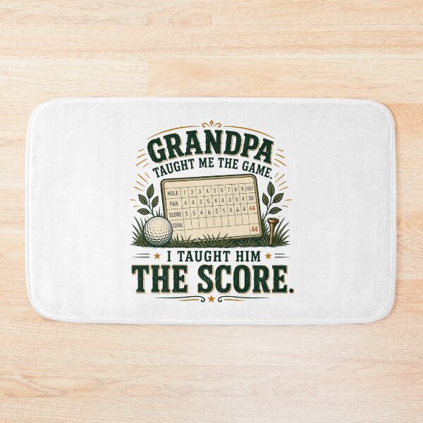 Item preview, Grandpa Taught Me The Game I Taught Him The Score Golf designed and sold by Colorful Designs.