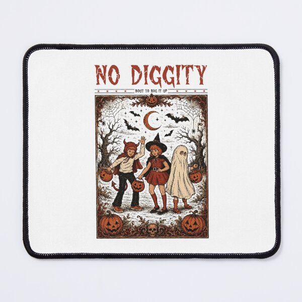 Item preview, No Diggity Halloween Shirt, Bout To Bag It Up Tee, Pumpkin Ghost designed and sold by flory-baff-mint.