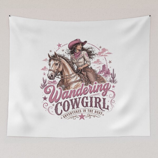 Item preview, Cowgirl Quotes, Vintage cowgirl design designed and sold by graphic-genie.