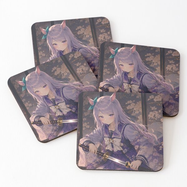 Item preview, Mejiro McQueen Uma Musume Quiet Samurai Focus designed and sold by Dashsopaner.