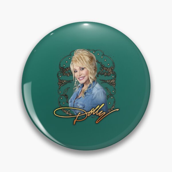 Item preview, Dolly Parton Denim Portrait designed and sold by spicetees.